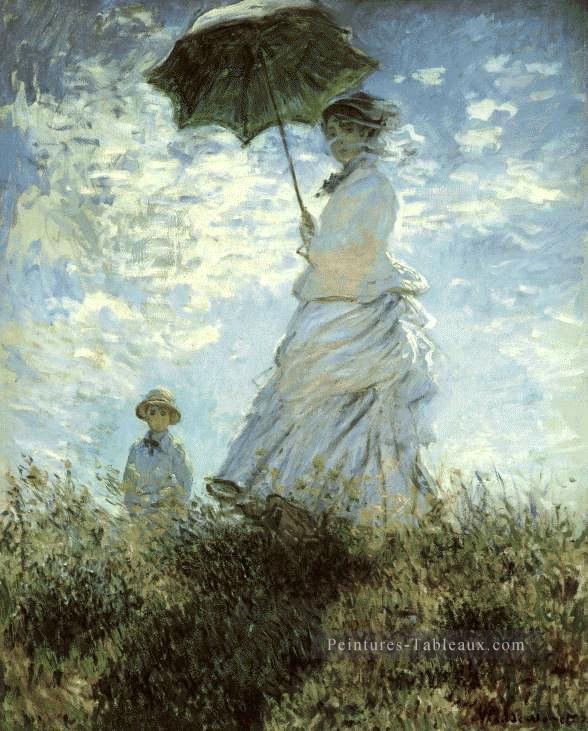 La Promenade Claude Monet Peintures à l'huile